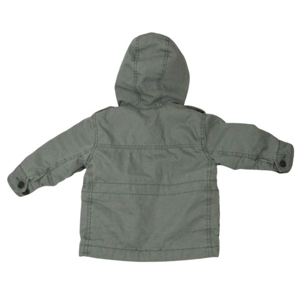 Baby GAP 3 in 1 Warm Fleece Lined Parka/Field Jacket, Desert Cactus Green 18-24M - Picture 12 of 12